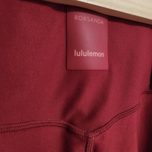 Lululemon My Element Deep Red Tight lululemon x Roksanda Leggings Collaboration - Picture 11 of 13
